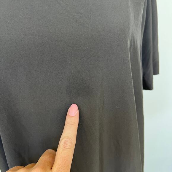 ATHLETA Women's Zephyr Tee Size M In Gray - Picture 3 of 8